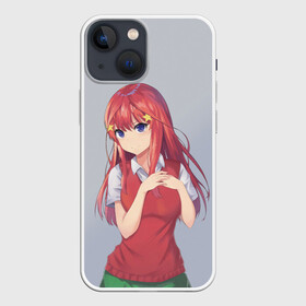 Чехол для iPhone 13 mini с принтом Пять невест в Санкт-Петербурге,  |  | anime | go toubun no hanayome | manga | the quintessential quintuplets | аниме | ёцуба | итика | ицуки | манга | мику | накано | нино | пять невест | футаро уэсуги