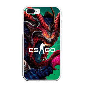 Чехол для iPhone 7Plus/8 Plus матовый с принтом CS GO hyper beast skin в Санкт-Петербурге, Силикон | Область печати: задняя сторона чехла, без боковых панелей | beast | counterstike | csgo | hyper | hyperbeast | m4a1s | steam | винтовка | контра | кс | ксго | шмотки