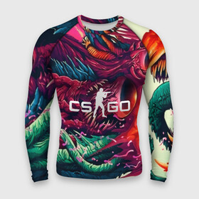 Мужской рашгард 3D с принтом CS GO  hyper beast skin в Санкт-Петербурге,  |  | beast | counterstike | csgo | hyper | hyperbeast | m4a1s | steam | винтовка | контра | кс | ксго | шмотки