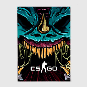 Постер с принтом CS GO  hyper beast skin в Санкт-Петербурге, 100% бумага
 | бумага, плотность 150 мг. Матовая, но за счет высокого коэффициента гладкости имеет небольшой блеск и дает на свету блики, но в отличии от глянцевой бумаги не покрыта лаком | beast | counterstike | csgo | hyper | hyperbeast | m4a1s | steam | винтовка | контра | кс | ксго | шмотки