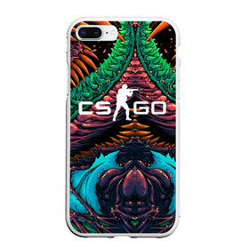 Чехол для iPhone 7Plus/8 Plus матовый с принтом CS GO hyper beast skin в Санкт-Петербурге, Силикон | Область печати: задняя сторона чехла, без боковых панелей | beast | counterstike | csgo | hyper | hyperbeast | m4a1s | steam | винтовка | контра | кс | ксго | шмотки