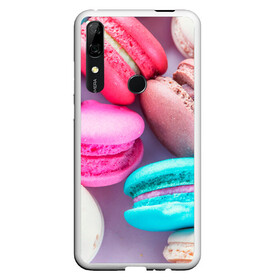 Чехол для Honor P Smart Z с принтом Macaroons в Санкт-Петербурге, Силикон | Область печати: задняя сторона чехла, без боковых панелей | Тематика изображения на принте: almond | cookie | dessert | food | macaroons | maccarone | maccherone | десерт | еда | макарон | макарони | макароны | макарун | макаруны | миндаль | миндальный | орех | печенье | сладкое | сладости