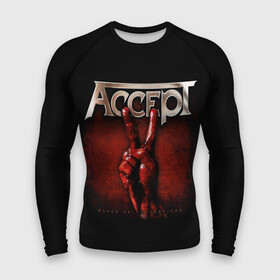 Мужской рашгард 3D с принтом Accept в Санкт-Петербурге,  |  | accept | heavy metal | power metal | группы | метал | музыка | пауэр метал | рок | хэви метал