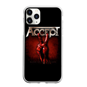 Чехол для iPhone 11 Pro Max матовый с принтом Accept в Санкт-Петербурге, Силикон |  | Тематика изображения на принте: accept | heavy metal | power metal | группы | метал | музыка | пауэр метал | рок | хэви метал