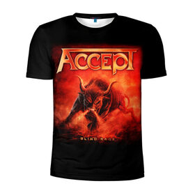 Мужская футболка 3D спортивная с принтом Accept в Санкт-Петербурге, 100% полиэстер с улучшенными характеристиками | приталенный силуэт, круглая горловина, широкие плечи, сужается к линии бедра | accept | heavy metal | power metal | группы | метал | музыка | пауэр метал | рок | хэви метал