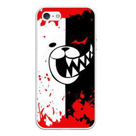 Чехол для iPhone 5/5S матовый с принтом MONOKUMA Blood в Санкт-Петербурге, Силикон | Область печати: задняя сторона чехла, без боковых панелей | ahegao | anime | bear | blood | danganronpa | derector | despair | girls | happy | havoc | manga | monokuma | panda | red | robot | trigger | ultra | аниме | ахегао | директор | кровь | манга | медведь | монокума | панда | робот