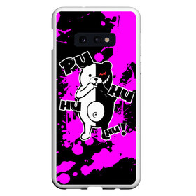 Чехол для Samsung S10E с принтом MONOKUMA Puhuhuhu в Санкт-Петербурге, Силикон | Область печати: задняя сторона чехла, без боковых панелей | ahegao | anime | bear | blood | danganronpa | derector | despair | girls | happy | havoc | manga | monokuma | panda | red | robot | trigger | ultra | аниме | ахегао | директор | кровь | манга | медведь | монокума | панда | робот