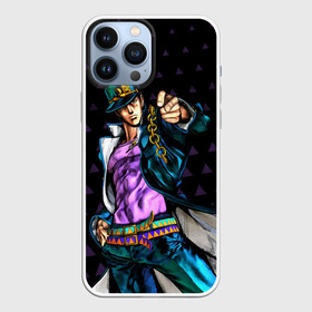 Чехол для iPhone 13 Pro Max с принтом JOJO в Санкт-Петербурге,  |  | adventure | anime | bizzare | jo jo | jojo | logo | manga | аниме | араки | ахегао | джо | джо джо | джоджо | жижа | жожа | жожо | йойо | лого | манга | мульт | мультфильм | отаку | сериал | символ | хирохико | юри | яой