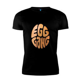 Мужская футболка премиум с принтом Инстаграм яйцо в Санкт-Петербурге, 92% хлопок, 8% лайкра | приталенный силуэт, круглый вырез ворота, длина до линии бедра, короткий рукав | 