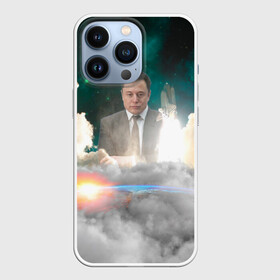Чехол для iPhone 13 Pro с принтом Elon Musk Thinker (Илон Маск) в Санкт-Петербурге,  |  | Тематика изображения на принте: elon musk | space | space x | tesla | дым | илон маск | инопланетяне | космос | личность | мыслитель | облака | планета | ракета | спейс | тесла | философ | шаттл