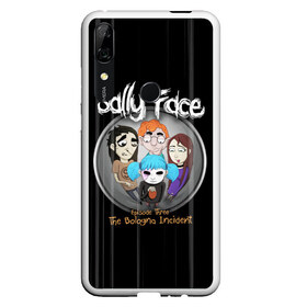 Чехол для Honor P Smart Z с принтом Sally Face Episode Three в Санкт-Петербурге, Силикон | Область печати: задняя сторона чехла, без боковых панелей | Тематика изображения на принте: blue | face | fisher | game | games | gizmo | hair | larry | mask | sally | волосы | гизмо | голубые | игра | игры | ларри | маска | протез | сали | салли | синие | синий | триллер | ужасы | фейс | фишер | фэйс | хоррор