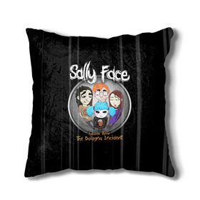 Подушка 3D с принтом Sally Face Episode Three в Санкт-Петербурге, наволочка – 100% полиэстер, наполнитель – холлофайбер (легкий наполнитель, не вызывает аллергию). | состоит из подушки и наволочки. Наволочка на молнии, легко снимается для стирки | Тематика изображения на принте: blue | face | fisher | game | games | gizmo | hair | larry | mask | sally | волосы | гизмо | голубые | игра | игры | ларри | маска | протез | сали | салли | синие | синий | триллер | ужасы | фейс | фишер | фэйс | хоррор