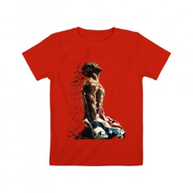 Детская футболка хлопок с принтом крид2 в Санкт-Петербурге, 100% хлопок | круглый вырез горловины, полуприлегающий силуэт, длина до линии бедер | 