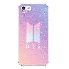 Чехол для iPhone 5/5S матовый с принтом BTS LOVE YOURSELF в Санкт-Петербурге, Силикон | Область печати: задняя сторона чехла, без боковых панелей | bangtan boys | bt21 | bts | bts army | bts stickers | j hope | jimin | jin | jungkook | k pop | rap monster | rapmon | suga | v | бтс | корея | стикеры bts