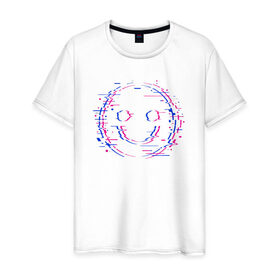 Мужская футболка хлопок с принтом Black Mirror в Санкт-Петербурге, 100% хлопок | прямой крой, круглый вырез горловины, длина до линии бедер, слегка спущенное плечо. | 
