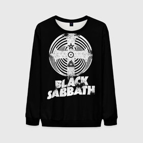 Мужской свитшот 3D с принтом Black Sabbath в Санкт-Петербурге, 100% полиэстер с мягким внутренним слоем | круглый вырез горловины, мягкая резинка на манжетах и поясе, свободная посадка по фигуре | Тематика изображения на принте: black sabbath | hard rock | heavy metal | блэк сабат | группы | метал | музыка | оззи осборн | рок | хард рок | хэви метал