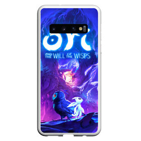 Чехол для Samsung Galaxy S10 с принтом Ori - And The Will Of The Wisp в Санкт-Петербурге, Силикон | Область печати: задняя сторона чехла, без боковых панелей | Тематика изображения на принте: game | indie | ori | игра | инди | квест | платформер