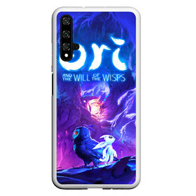 Чехол для Honor 20 с принтом Ori - And The Will Of The Wisp в Санкт-Петербурге, Силикон | Область печати: задняя сторона чехла, без боковых панелей | game | indie | ori | игра | инди | квест | платформер