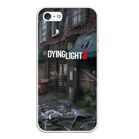 Чехол для iPhone 5/5S матовый с принтом DyingLight2 в Санкт-Петербурге, Силикон | Область печати: задняя сторона чехла, без боковых панелей | baggie | dying light | game | good night good luck | survival horror | techland | the following | zombie | багги | зараженные | зомби | игры