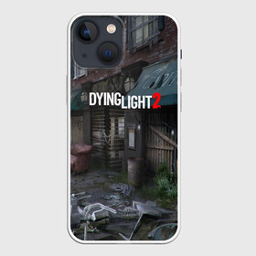 Чехол для iPhone 13 mini с принтом DyingLight2 в Санкт-Петербурге,  |  | Тематика изображения на принте: baggie | dying light | game | good night good luck | survival horror | techland | the following | zombie | багги | зараженные | зомби | игры