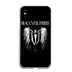 Чехол для iPhone XS Max матовый с принтом Black Veil Brides в Санкт-Петербурге, Силикон | Область печати: задняя сторона чехла, без боковых панелей | Тематика изображения на принте: black veil brides | heavy matal | metal | post hardcore | группы | метал | музыка | рок | хэви метал | эмо