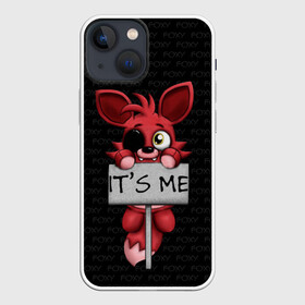 Чехол для iPhone 13 mini с принтом Foxy в Санкт-Петербурге,  |  | five nights at freddys | foxy | аниматроники | игра | компьютерная игра | робот | фокси | фредди | чика