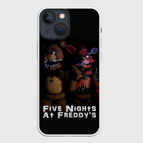 Чехол для iPhone 13 mini с принтом Five Nights At Freddys в Санкт-Петербурге,  |  | five nights at freddys | foxy | аниматроники | игра | компьютерная игра | робот | фокси | фредди | чика