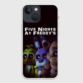 Чехол для iPhone 13 mini с принтом Five Nights At Freddys в Санкт-Петербурге,  |  | five nights at freddys | foxy | аниматроники | игра | компьютерная игра | робот | фокси | фредди | чика