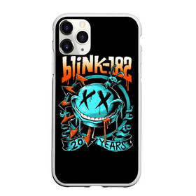 Чехол для iPhone 11 Pro Max матовый с принтом Blink 182 в Санкт-Петербурге, Силикон |  | punk | группы | кролик | музыка | панк