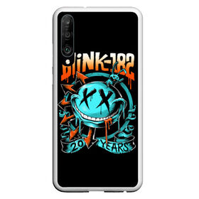 Чехол для Honor P30 с принтом Blink 182 в Санкт-Петербурге, Силикон | Область печати: задняя сторона чехла, без боковых панелей | punk | группы | кролик | музыка | панк