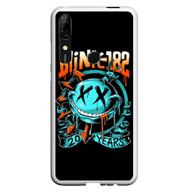 Чехол для Honor P Smart Z с принтом Blink 182 в Санкт-Петербурге, Силикон | Область печати: задняя сторона чехла, без боковых панелей | punk | группы | кролик | музыка | панк