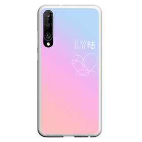 Чехол для Honor P30 с принтом BTS LOVE YOURSELF в Санкт-Петербурге, Силикон | Область печати: задняя сторона чехла, без боковых панелей | bangtan boys | bt21 | bts | bts army | bts stickers | j hope | jimin | jin | jungkook | k pop | rap monster | rapmon | suga | v | бтс | корея | стикеры bts