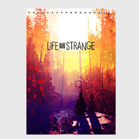 Скетчбук с принтом Life is Strange в Санкт-Петербурге, 100% бумага
 | 48 листов, плотность листов — 100 г/м2, плотность картонной обложки — 250 г/м2. Листы скреплены сверху удобной пружинной спиралью | caulfield | chloe price | game | kate marsh | life | life is strange | life is strange: before the storm | max | strange | две луны | игры | кейт марш | колфилд | макс | подростки | студенты