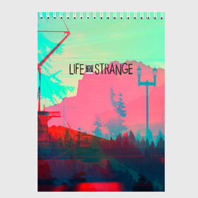 Скетчбук с принтом Life is Strange в Санкт-Петербурге, 100% бумага
 | 48 листов, плотность листов — 100 г/м2, плотность картонной обложки — 250 г/м2. Листы скреплены сверху удобной пружинной спиралью | caulfield | chloe price | game | kate marsh | life | life is strange | life is strange: before the storm | max | strange | две луны | игры | кейт марш | колфилд | макс | подростки | студенты