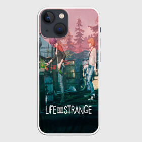 Чехол для iPhone 13 mini с принтом Life is Strange в Санкт-Петербурге,  |  | caulfield | chloe price | game | kate marsh | life | life is strange | life is strange: before the storm | max | strange | две луны | игры | кейт марш | колфилд | макс | подростки | студенты