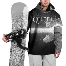 Накидка на куртку 3D с принтом Queen в Санкт-Петербурге, 100% полиэстер |  | queen | брайан мэи | британская | группа | джон дикон | королева | роджер тейлор | рок | фредди меркьюри