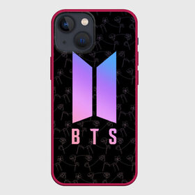 Чехол для iPhone 13 mini с принтом BTS LY в Санкт-Петербурге,  |  | bangtan boys | bt21 | bts | bts army | bts stickers | j hope | jimin | jin | jungkook | k pop | rap monster | rapmon | suga | v | бтс | корея | стикеры bts