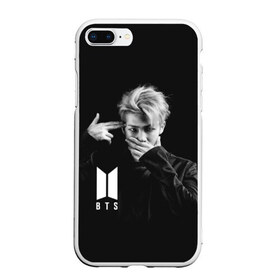 Чехол для iPhone 7Plus/8 Plus матовый с принтом BTS RAP MONSTER в Санкт-Петербурге, Силикон | Область печати: задняя сторона чехла, без боковых панелей | bangtan boys | bt21 | bts | bts army | bts stickers | j hope | jimin | jin | jungkook | k pop | rap monster | rapmon | suga | v | бтс | корея | стикеры bts