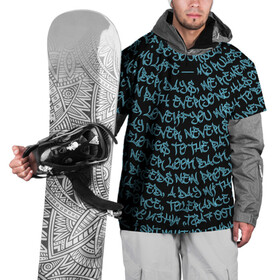 Накидка на куртку 3D с принтом Каллиграфити в Санкт-Петербурге, 100% полиэстер |  | Тематика изображения на принте: арт | буквы | граффити | каллиграфия | лампас | неон | покрас | слова | стритарт | текст | улица