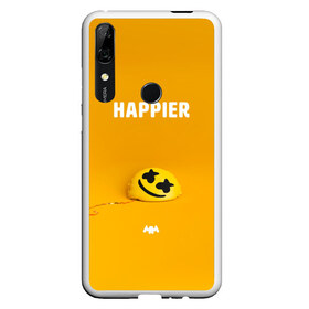 Чехол для Honor P Smart Z с принтом Marshmello Happier в Санкт-Петербурге, Силикон | Область печати: задняя сторона чехла, без боковых панелей | christopher | comstock | dj | dotcom | friends | marshmallow | marshmello | usa | диджей | друзья | комсток | крис | маршмэллоу | продюсер | сша