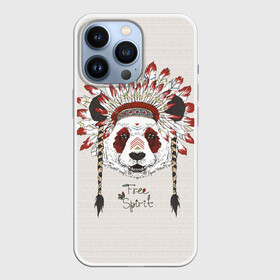 Чехол для iPhone 13 Pro с принтом Free spirit в Санкт-Петербурге,  |  | free | spiri | белый | взгляд | голова | графика | дикий | дух | животное | индеец | ирокез | картинка | косы | красивый | крутой | лучший | мода | модный | молодёжная | орнамент | панда | перья | природа