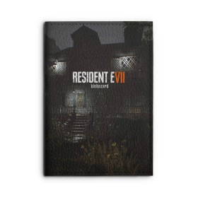 Обложка для автодокументов с принтом RESIDENT EVIL 7 в Санкт-Петербурге, натуральная кожа |  размер 19,9*13 см; внутри 4 больших “конверта” для документов и один маленький отдел — туда идеально встанут права | biohazard | biohazard 7 | crocodile | fang | game | hand | monster | new umbrella | resident evil | resident evil 7 | umbrella | umbrella corp | umbrella corporation | zombie