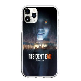 Чехол для iPhone 11 Pro матовый с принтом Resident Evil 7 в Санкт-Петербурге, Силикон |  | biohazard | biohazard 7 | crocodile | fang | game | hand | monster | new umbrella | resident evil | resident evil 7 | umbrella | umbrella corp | umbrella corporation | zombie