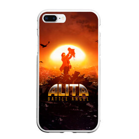 Чехол для iPhone 7Plus/8 Plus матовый с принтом Alita Battle Angel в Санкт-Петербурге, Силикон | Область печати: задняя сторона чехла, без боковых панелей | alita | alita: battle angel | angel | battle | gunnm | алита | боевой ангел | гали | города свалки металлолома | гунм | гуннм | дайсукэ идо | девушка | киборг | сны оружия | хаос