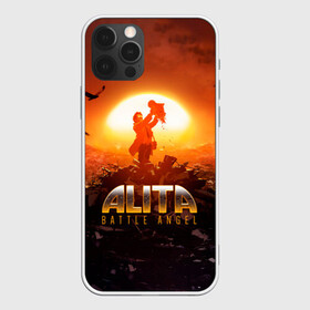 Чехол для iPhone 12 Pro с принтом Alita sunset в Санкт-Петербурге, силикон | область печати: задняя сторона чехла, без боковых панелей | alita | alita: battle angel | angel | battle | gunnm | алита | боевой ангел | гали | города свалки металлолома | гунм | гуннм | дайсукэ идо | девушка | киборг | сны оружия | хаос