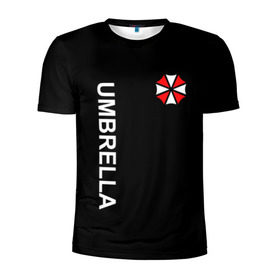 Мужская футболка 3D спортивная с принтом UMBRELLA CORP в Санкт-Петербурге, 100% полиэстер с улучшенными характеристиками | приталенный силуэт, круглая горловина, широкие плечи, сужается к линии бедра | Тематика изображения на принте: ada wong | biohazard | game | gamer | leon | logo | mistic | raccoon city | re2 | resident evil 2 | rpd | stars | umbrella | ада вонг | амбрелла | зомби | игра | мистика | ужасы