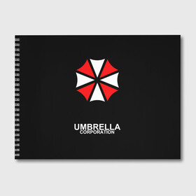 Альбом для рисования с принтом РЮКЗАК UMBRELLA в Санкт-Петербурге, 100% бумага
 | матовая бумага, плотность 200 мг. | ada wong | biohazard | game | gamer | leon | logo | mistic | raccoon city | re2 | resident evil 2 | rpd | stars | umbrella | ада вонг | амбрелла | зомби | игра | мистика | ужасы