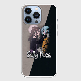 Чехол для iPhone 13 Pro с принтом Sally Face в Санкт-Петербурге,  |  | Тематика изображения на принте: sally face | гизмо | девид | девочка | игра | лари | ларри | мальчик | маска | мрачная | на лице | пых | с протезом | сал | сали | салли | салли фейс | фейс | фэйс | эддисон | эшли