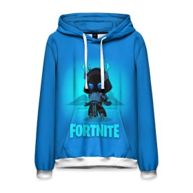 Мужская толстовка 3D с принтом Fortnite. The Ice King в Санкт-Петербурге, 100% полиэстер | двухслойный капюшон со шнурком для регулировки, мягкие манжеты на рукавах и по низу толстовки, спереди карман-кенгуру с мягким внутренним слоем. | Тематика изображения на принте: battle | epic | fortnite | games | ice | king | nevermore | royale | save | soldier | world | битва | владыка | королевская | король | ледяной | льда | солдат | фортнайт