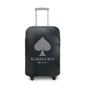 Чехол для чемодана 3D с принтом Kakegurui  в Санкт-Петербурге, 86% полиэфир, 14% спандекс | двустороннее нанесение принта, прорези для ручек и колес | compulsive gambler | kakegurui | yumeko | анидаб | аниме | аримэ | безумный азарт | дорама | ёнкома | какегуру | какегуруи | манга | мидари | мэари саотомэ | рёта сузуи | юмэко джабами